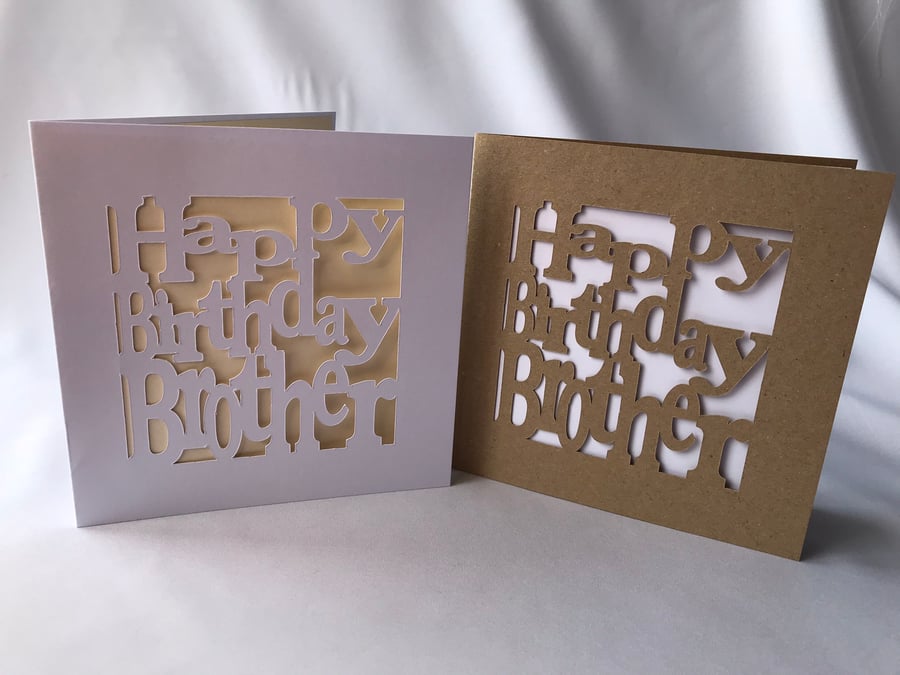Brother birthday cards, happy birthday brother, Cards, brother cards