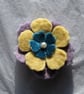 Felt flower brooch - Image 1