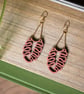 Laser Cut Monstera Earrings - Image 8