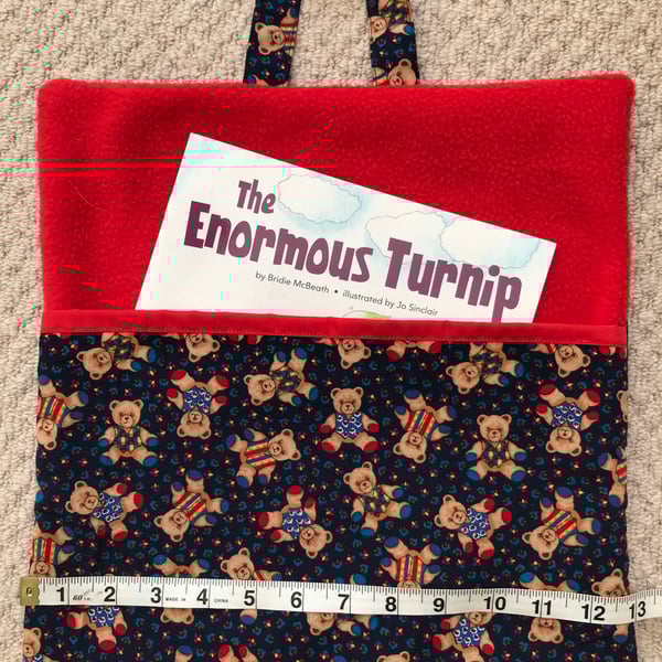 Child’s Reading Book Cushion COVER with FREE Book