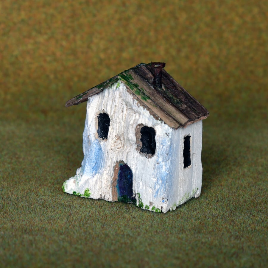 Scottish island Inspired Wonky Driftwood Cottage