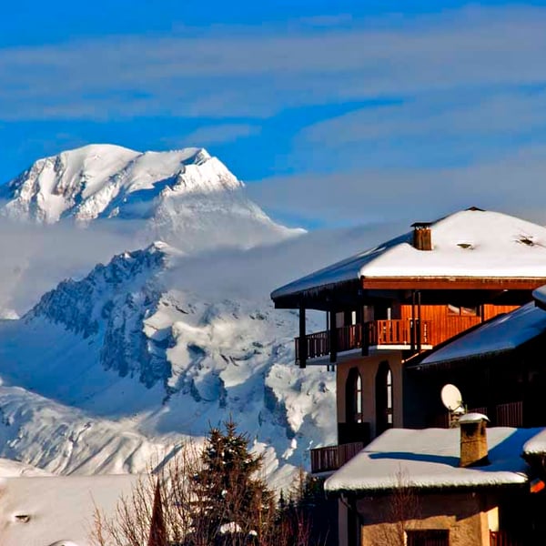 Mont Blanc Peisey Vallandry French Alps France Photograph Print