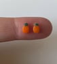 Handmade Polymer Clay Micro Studs (Pineapple)
