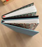 Clothbound A5 Sketchbook Plain Journal - Ribbon Bookmark - Foil Blocking