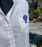 Glasses Holder Brooch - Carnival Blue - Image 5
