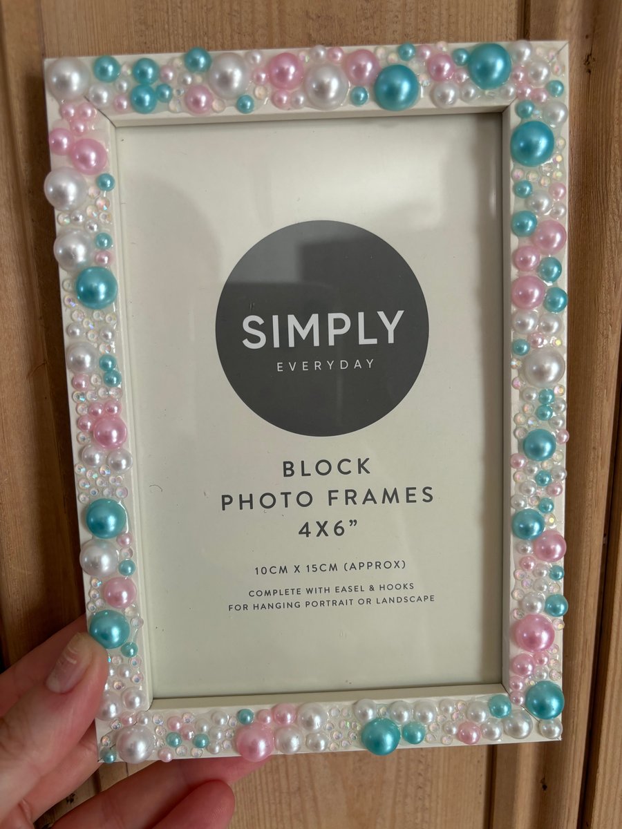 Colourful photo frame 