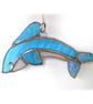 Dolphin Suncatcher Stained Glass Handmade  - Image 2