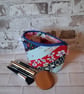 MULTI COLOURED PATCHWORK POUCH - Image 2