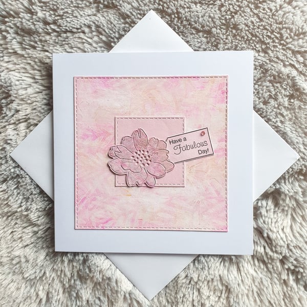 Pink Birthday Card 