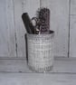 Storage pot.  Unique one off Repurposed tin can - Image 2