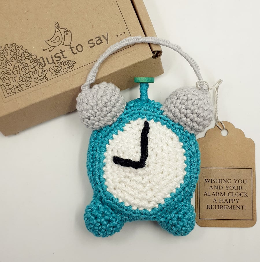 Crochet Alarm Clock Alternative to a Retireme... Folksy