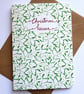 Christmas kisses pattern- Christmas card - Image 3