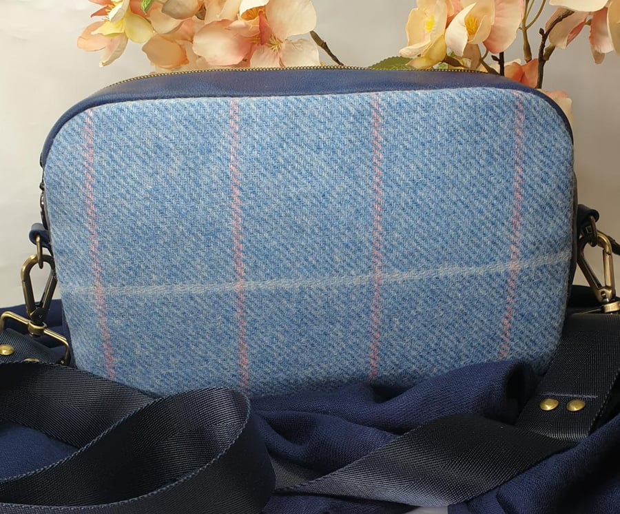 Yorkshire tweed crossbody bag