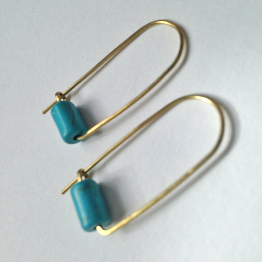 Turquoise earrings 