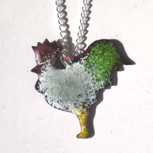 Pendant - cockerel No4