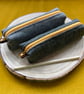 Upcycled Tweed Pencil Case - Handmade - Image 2