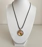 Pretty Floral Shabby Chic Pendant Necklace. Design 4