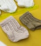 Hand Knitted Doll Socks. Short, Long and Lacy.  Doll Accessories for Collectors. - Image 4
