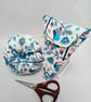 Pin Cushion and Quilted Scissor Case, Reversible