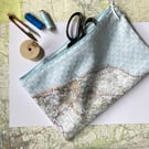 Topographia Whitby Handwoven Zipped Pouch