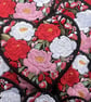 Peony Flower Love Heart Embroidered Patch Iron On Sew On Floral Badge - Image 10