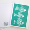 Fish greetings card