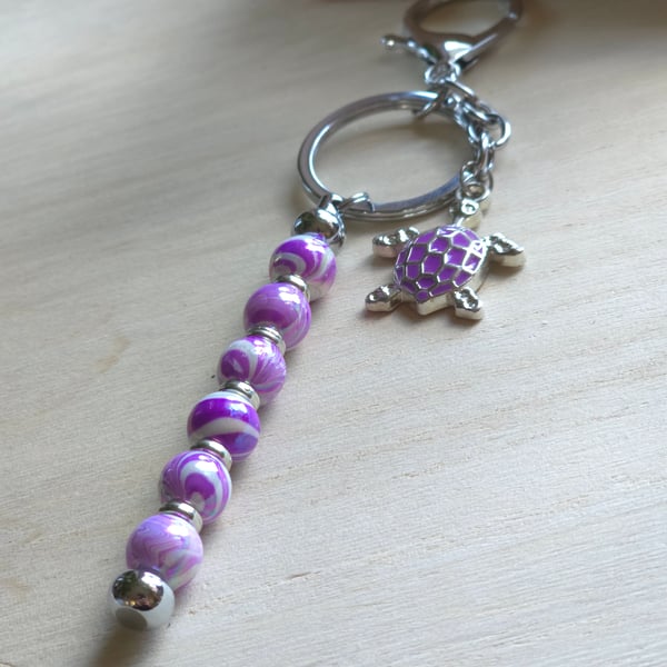 Sea Turtle Bag charm - keyring - bag accessory 