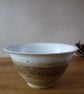 Small Beige Stoneware Bowl, Handy for Trinkets - Image 2