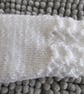 14" White Lace Edge Baby Girls Cardigan - Image 3