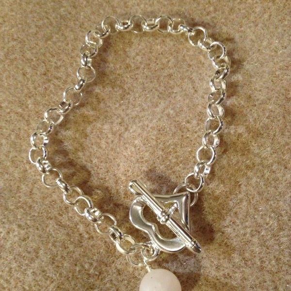 Rose quartz bracelet