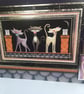 Purrfect cats on a roof birthday card - Image 2