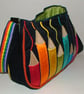  LARGE MULTI COLOURED RIBBON PENCIL BAG - Image 3