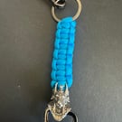 Guardian of the Gate” Handmade Paracord Keyring – Anubis Edition