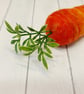 Needle Felted Carrot Doll - Image 8