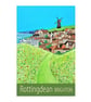 Rottingdean Brighton travel poster print by Susie West - Image 4