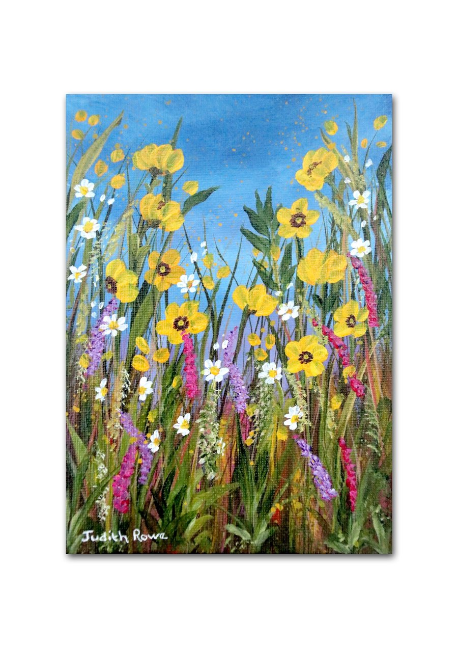 Original Painting - "Radiance of Summer" 7x5"