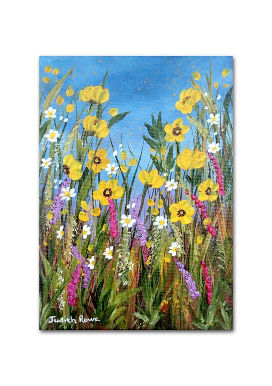 Original Painting - "Radiance of Summer" 7x5"