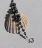 Snowflake Obsidian Gemstone Beaded Bracelet "Steller" - Image 5