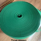 5 meters 1" (25mm) true green cotton bias binding  Buy 4 get one free