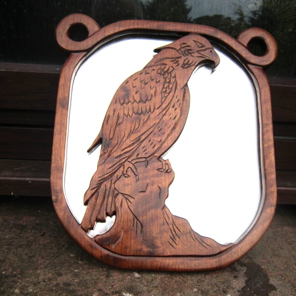eagle wall mirror