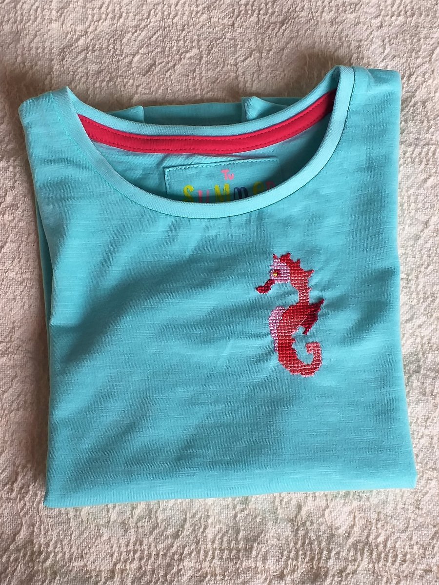 Seahorse T-shirt Age 4-5