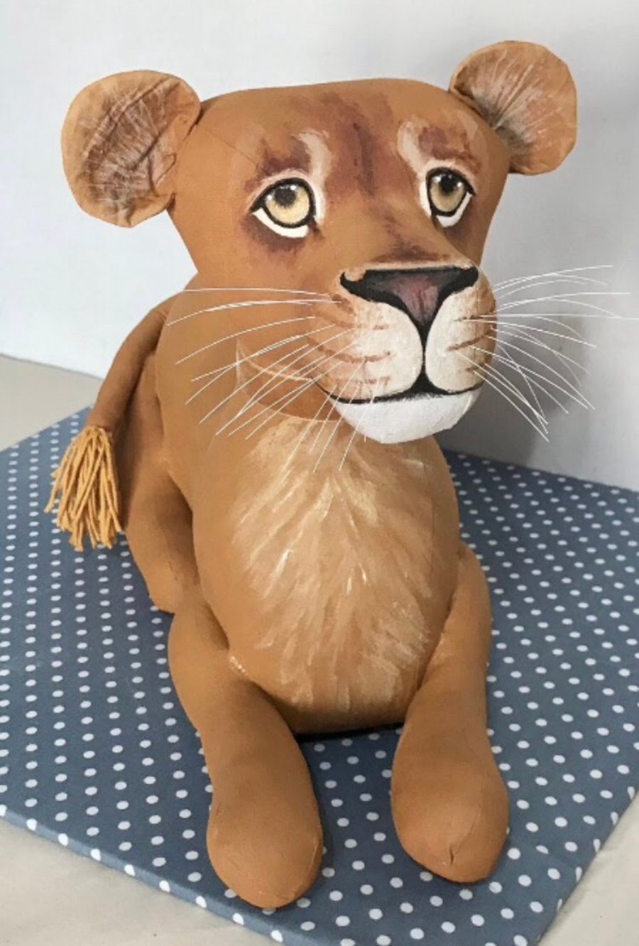 Lioness Doorstop or Floor Ornament