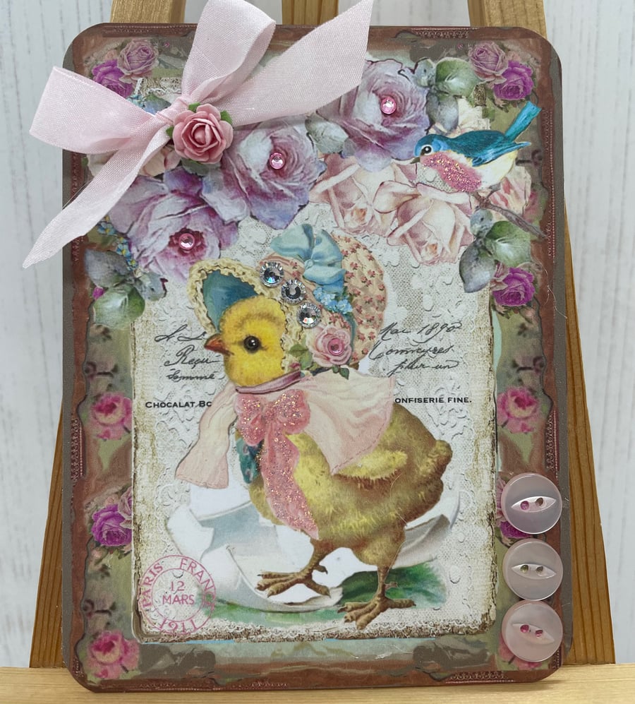 Vintage Chick Tag
