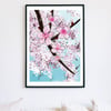 'Sakura' - A4 Art Print