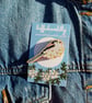 Long Tailed Tit Wooden Pin - Image 2