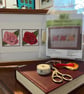 Three Roses Counted Cross Stitch Kit - Image 2