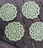 Crochet doilies set of 4  - Image 2