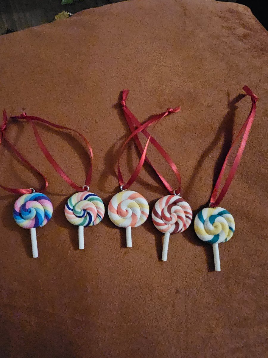 Mini Lollipop Tree Decorations
