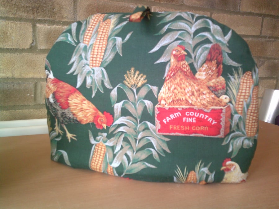 Chickens and Corn Large Tea Cosy