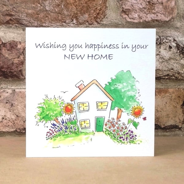 New Home Card Happy New Home - Personalised option available